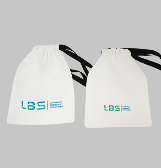 ถุงผ้าหูรูดสกรีนโลโก้