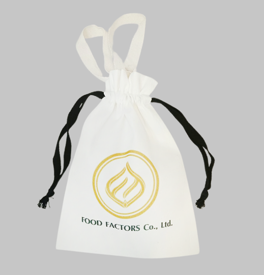 ถุงผ้าหูรูดสกรีนโลโก้