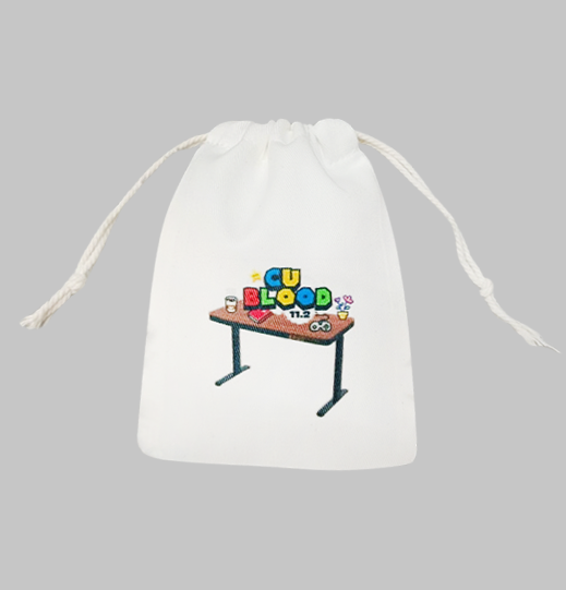 ถุงผ้าหูรูดสกรีนโลโก้