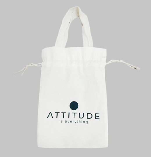 ถุงผ้าหูรูดสกรีนโลโก้