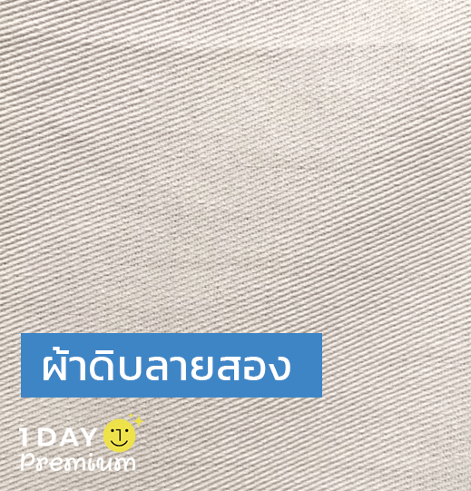 ผ้าดิบลายสอง