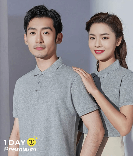 เสื้อโปโลสกรีนโลโก้