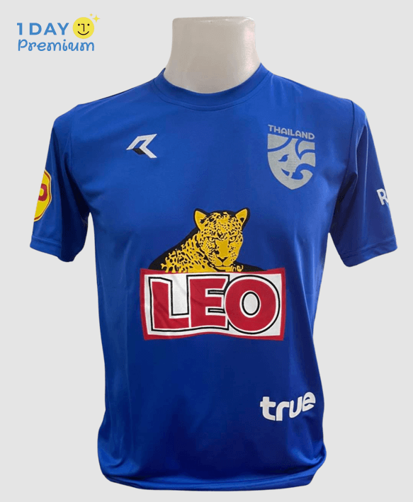เสื้อพิมพ์ลายคอกลม
