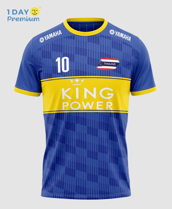 เสื้อพิมพ์ลายคอกลม