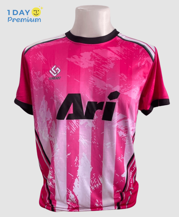 เสื้อพิมพ์ลายคอกลม