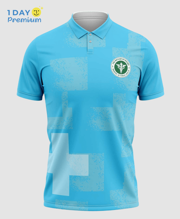 เสื้อโปโลพิมพ์ลาย