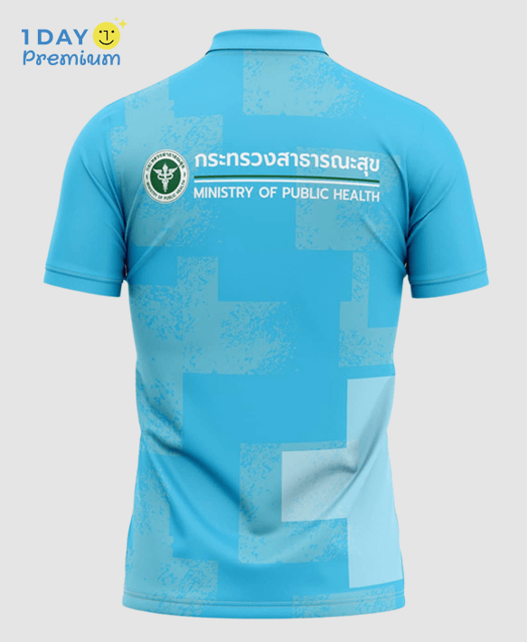 เสื้อโปโลพิมพ์ลาย