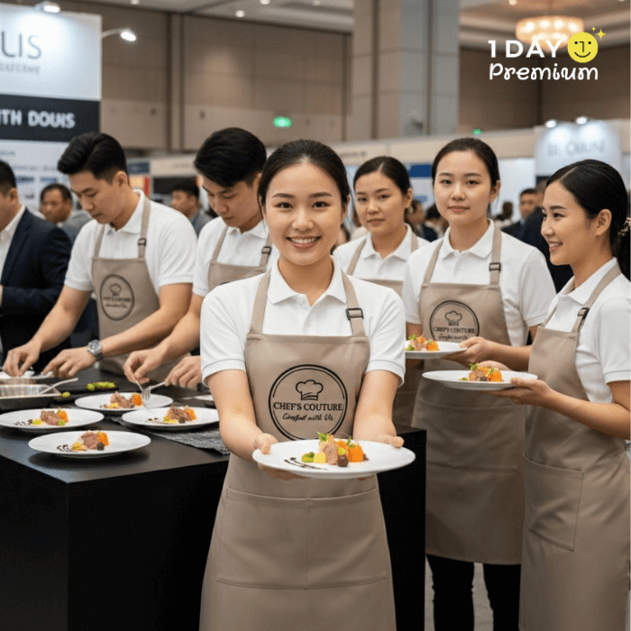 รับผลิตผ้ากันเปื้อนสกรีน