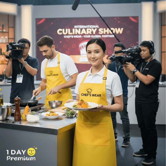 รับผลิตผ้ากันเปื้อนสกรีน